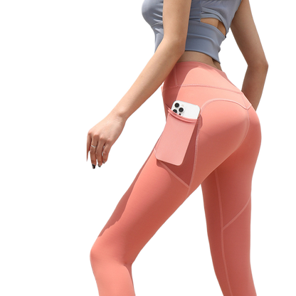 Slim-fit High Waist Yoga Pants Quick-dry Sports Fitness Running Pants