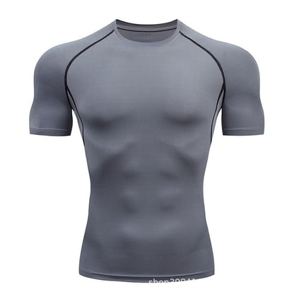 Men's Fitness Short-Sleeved Sports
